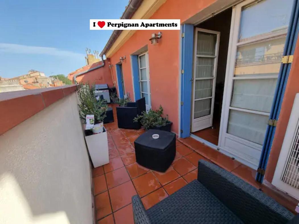 I Love Perpignan Duplex Terrasse ภายนอก รูปภาพ
